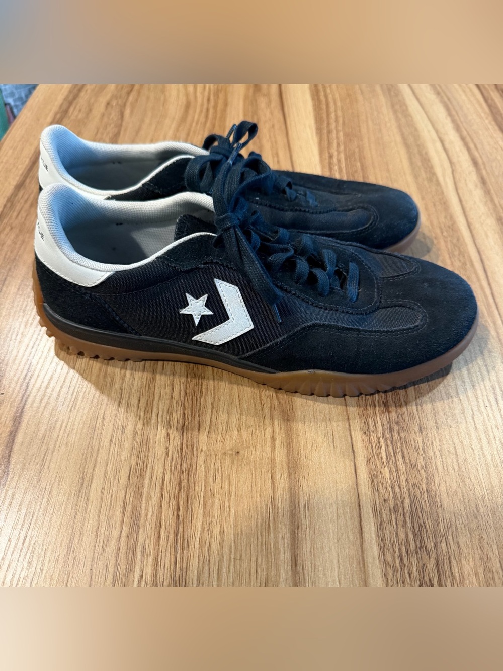 Converse Run Star Trainer Black Egret Honey Sneakers Unisex Men’s 8.5 Women’s 10